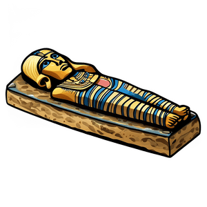 Egyptian Mummy Sarcophagus PNG 06242024 PNG