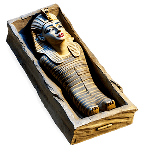 Egyptian Mummy Sarcophagus PNG 06242024 PNG