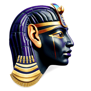 Egyptian Pharaoh Portrait PNG ugw PNG