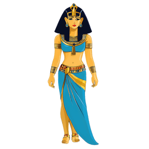 Egyptian Queen Cleopatra PNG dvm PNG