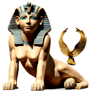 Egyptian Sphinx Statue PNG llx PNG