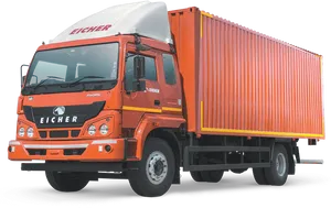 Eicher Pro5016 Container Truck PNG Image