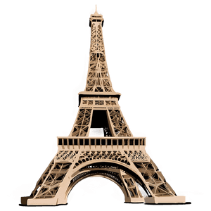 Eiffel Tower Illustration PNG 12 PNG image with transparent background