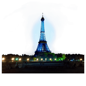 Eiffel Tower Night View PNG 98 PNG image with transparent background