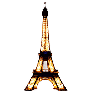 Eiffel Tower Night View PNG laa33 PNG image with transparent background