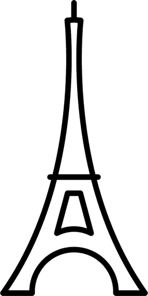 The Eiffel Tower - Eiffel Tower Png Icon, Transparent Png PNG image with transparent background