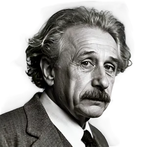 Einstein In Thought Png 06242024 PNG Image