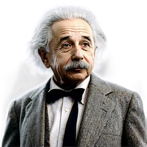 Einstein Portrait Png Jer PNG Image