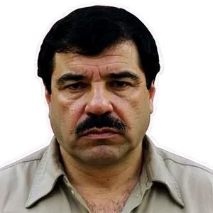 El Chapo Portrait Png 06252024 PNG Image