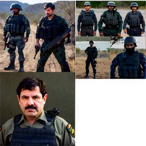 El Chapo Tactical Operations Png 06252024 PNG Image