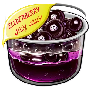 Elderberry Jelly Png Kvf PNG Image