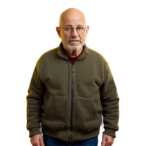 Elderly Bald Man Png 06202024 PNG Image