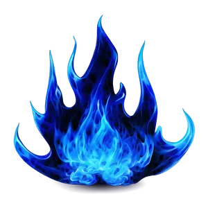 Electric Blue Fire Png 15 PNG Image