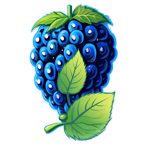Electric Blue Raspberry PNG tmb76 PNG