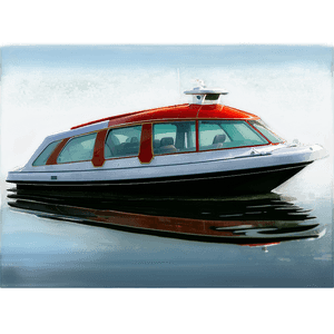 Electric Boat PNG 06202024 PNG with transparent background