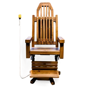 Electric Chair Front View Png Crt PNG Image