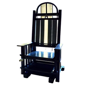 Electric Chair In Dark Room Png Mbm7 PNG Image