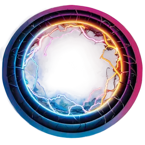 Electric Circle Glow Png Lcj14 PNG Image