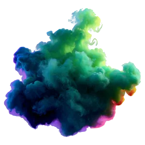 Electric Color Smoke Png Qch PNG Image