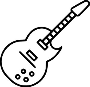Transparent Electric Guitar Png - Bass Guitar Png Icon, Png Download PNG with transparent background