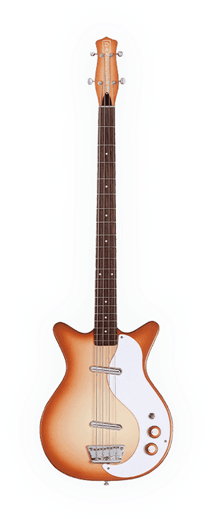 Danelectro 59 Dc Long Scale Bass Copper Burst, HD Png Download PNG