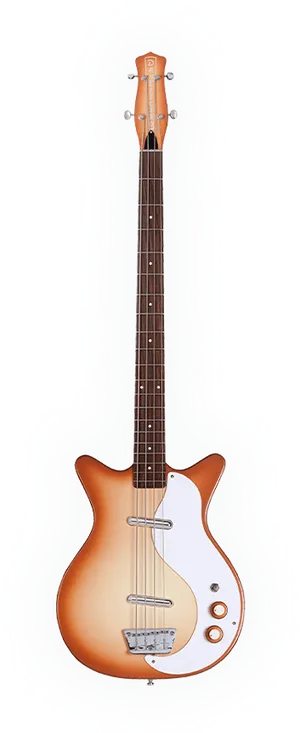 Electric Guitar Sunburst Finish PNG Image