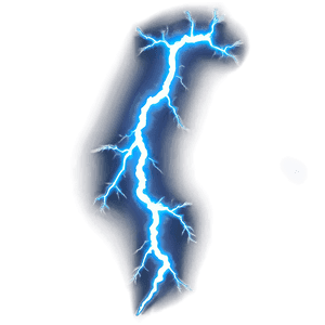 Electric Lightning Bolt PNG 05042024 PNG