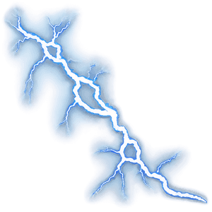 Electric Lightning Bolt PNG oxc PNG