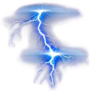 Electric Lightning Strike PNG ugf PNG image with transparent background