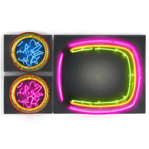 Electric Neon Frames PNG 27 PNG image with transparent background