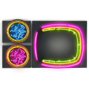 Electric Neon Frames Png 27 PNG Image