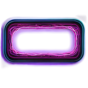 Electric Neon Rectangle Png 7 PNG Image