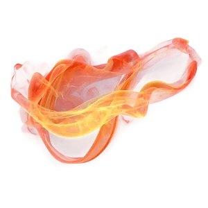 Electric Orange Smoke Artwork Png 93 PNG Image