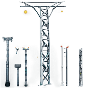 Electric Pole PNG ita PNG image with transparent background