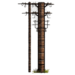 Electric Pole PNG qtr78 PNG image with transparent background