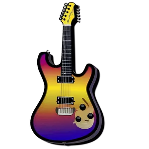 Electric Pop Guitar Png 06242024 PNG Image