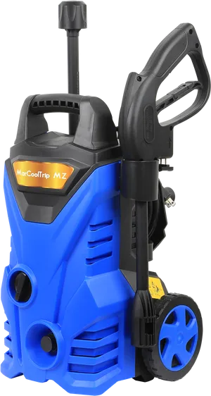 Electric Pressure Washer Blue PNG Image