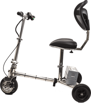 Smartscoot Folding Travel Scooter - Lightweight Mobility Scooter, HD Png Download PNG image with transparent background