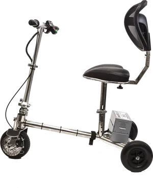 Electric Scooter With Seat.png PNG Image