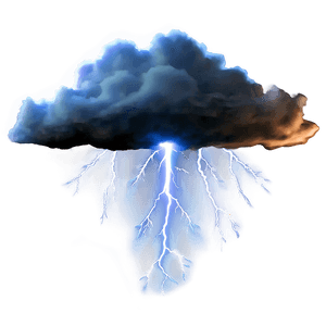 Electric Thunderstorm Atmosphere PNG ctp PNG image with transparent background