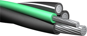 Aluminum Wire Png Picture - 2 2 2 4 Aluminum Mobile Home Feeder Cable, Transparent Png PNG image with transparent background