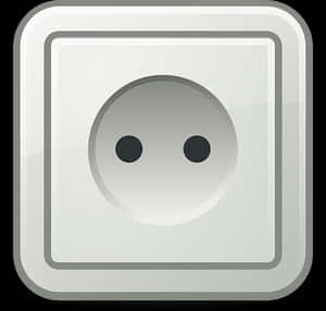 Electrical Socket Icon PNG with transparent background