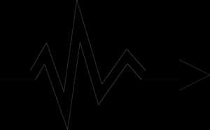 Electrocardiogram Heartbeat Pattern PNG image with transparent background