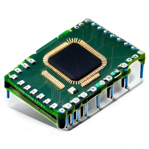 Electronic Circuit Microchip Png 11 PNG Image