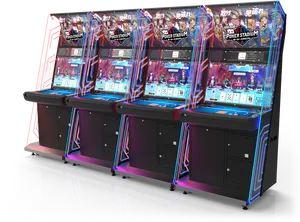 Electronic Poker Stadium Gaming Machines PNG Image