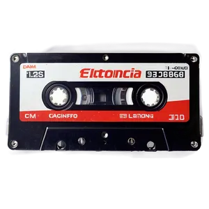 Electronica Cassette Tape Png Cor70 PNG Image