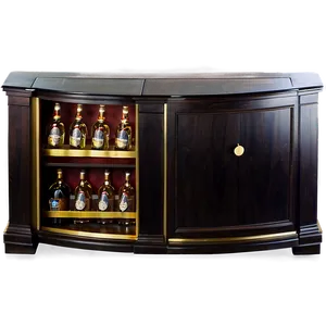 Elegant Bar Cabinet Png Ldh86 PNG Image