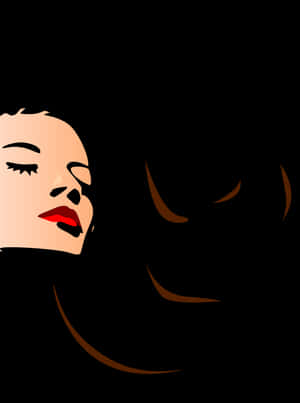 Elegant Beauty Vector Illustration PNG