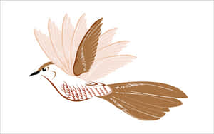 Elegant Bird Illustration PNG image with transparent background