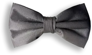 Elegant Black Bow Tie PNG Image